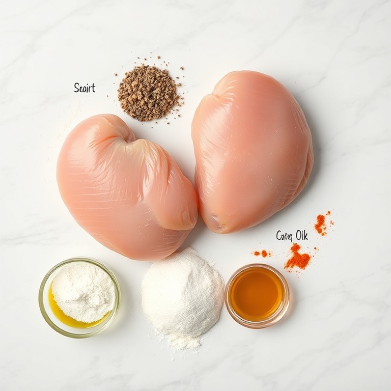 Air fryer chicken cutlets ingredients