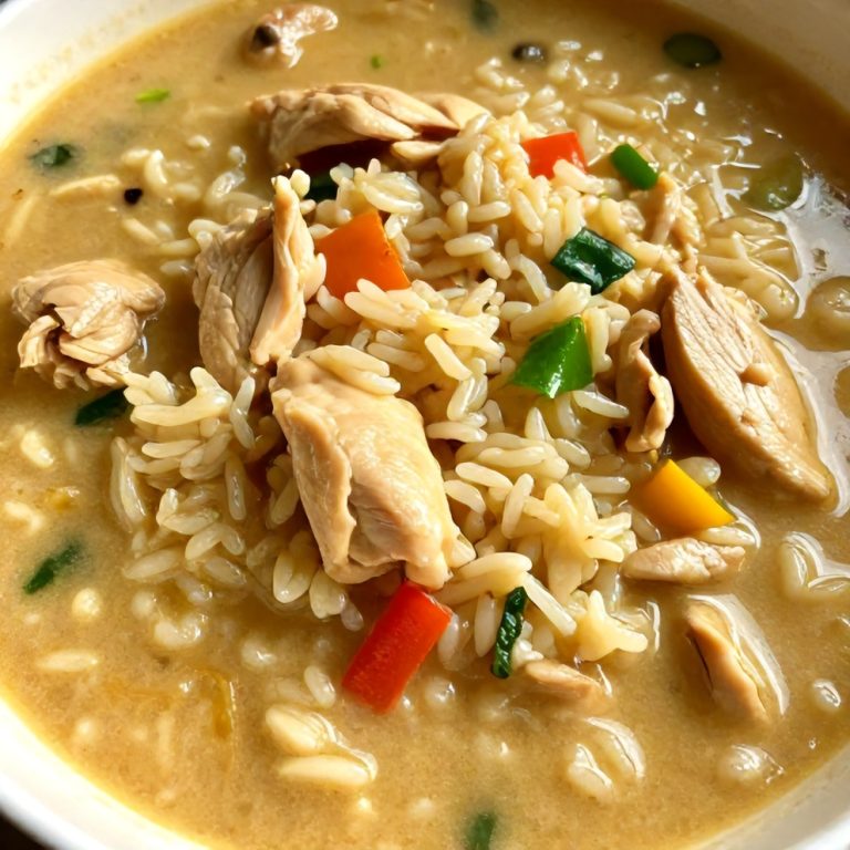 Creamy Coconut Chicken Brothy Rice