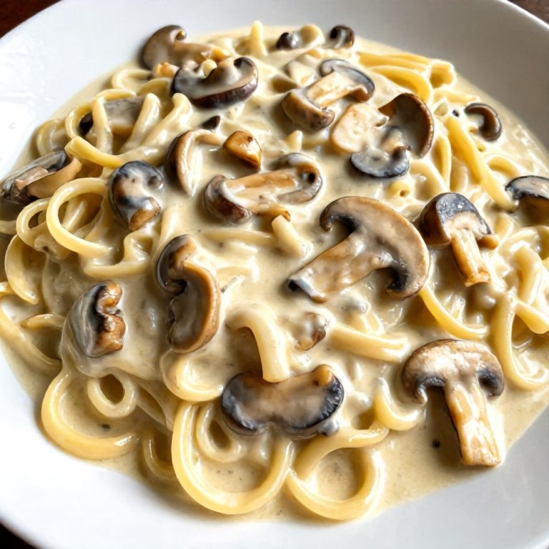 creamy italian mushroom carbonara