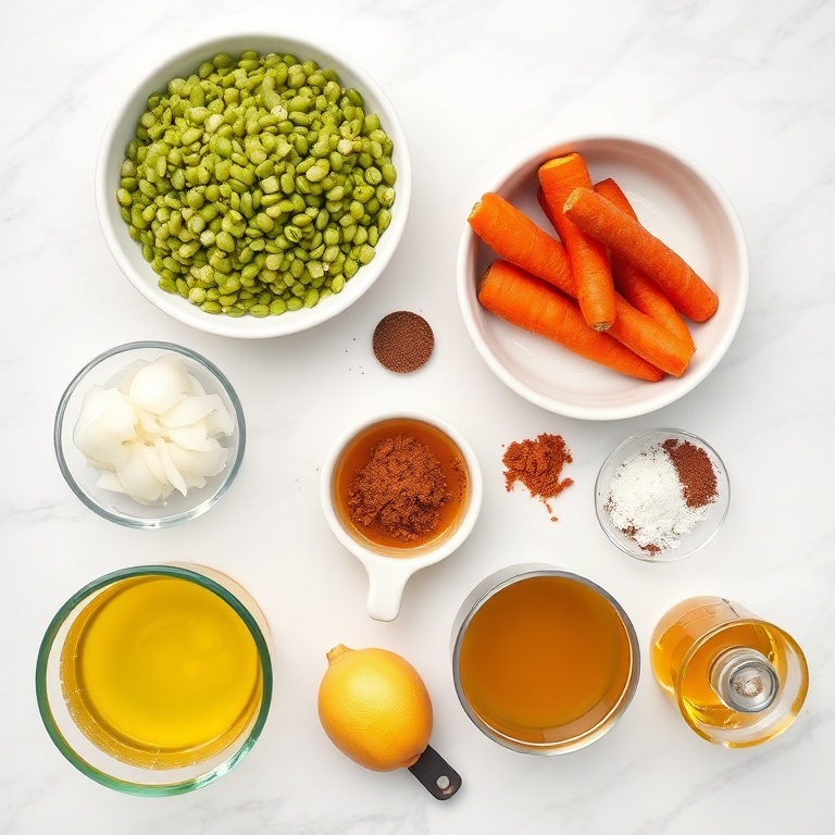 Moroccan Harissa Lentil Soup Ingredients