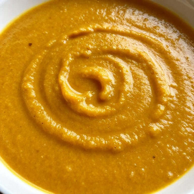 creamy moroccan sweet potato soup