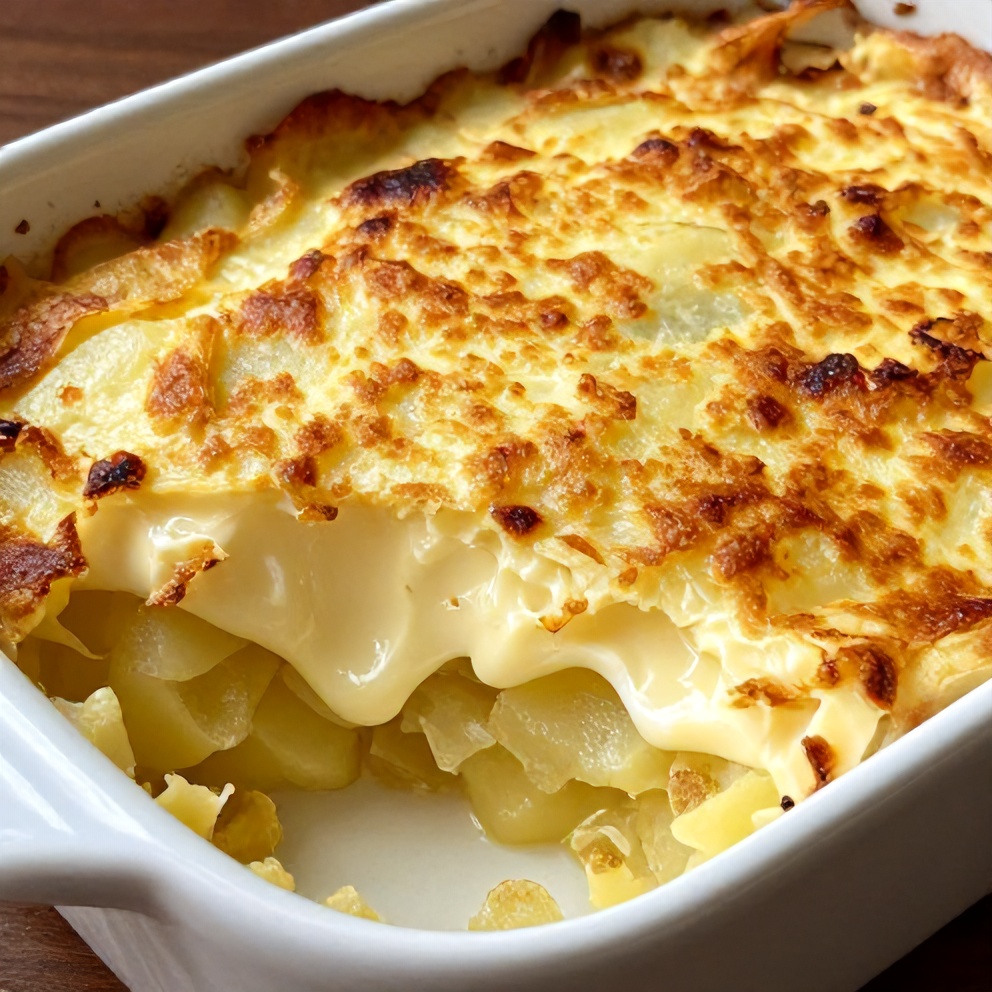 creamy potato gratin