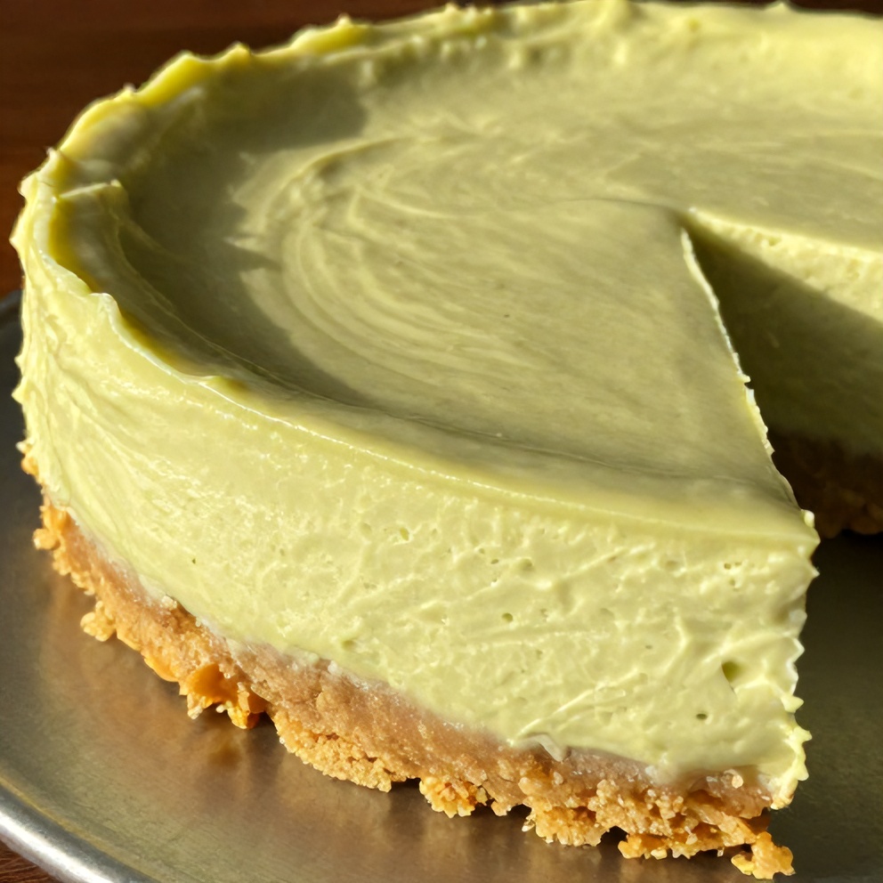 Creamy Pistachio Cheesecake