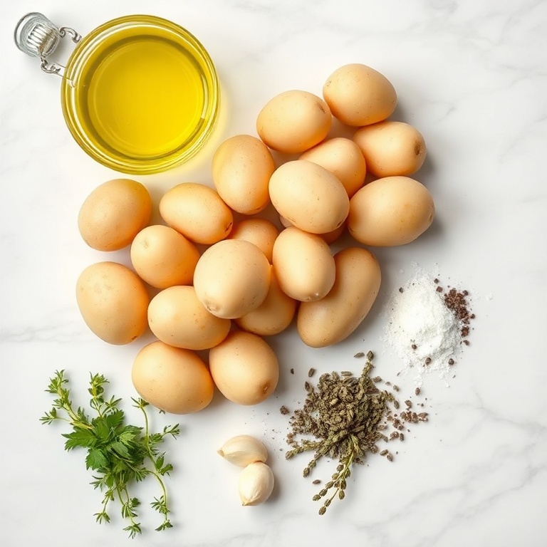 Greek Lemon Potatoes Ingredients