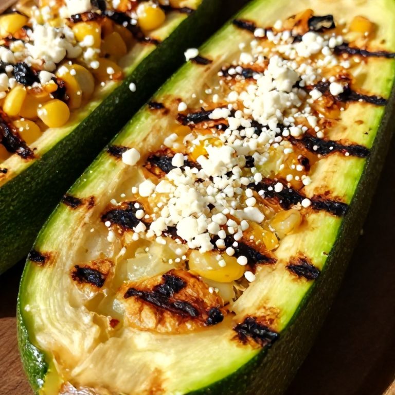 Mexican Street Corn Style Grilled Zucchini