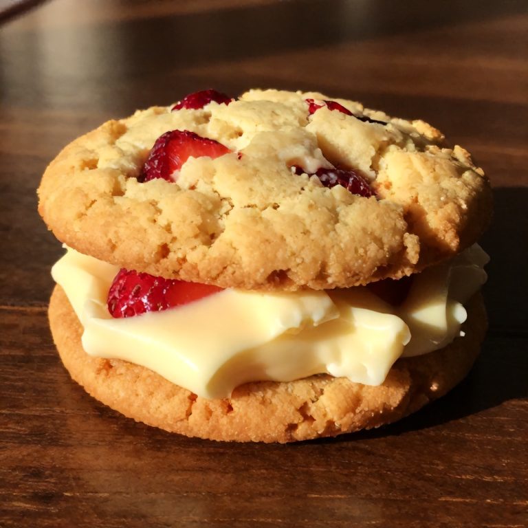 Strawberry Cheesecake Cookies