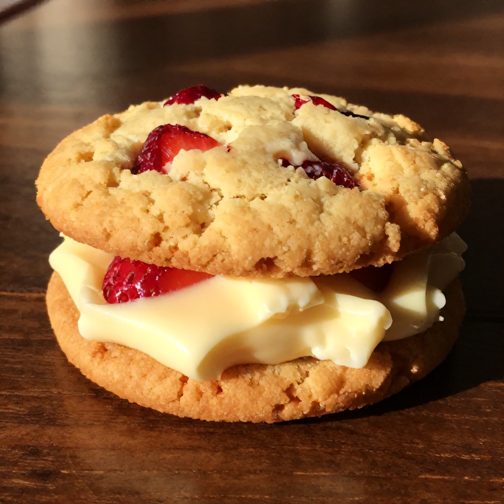 Strawberry Cheesecake Cookies