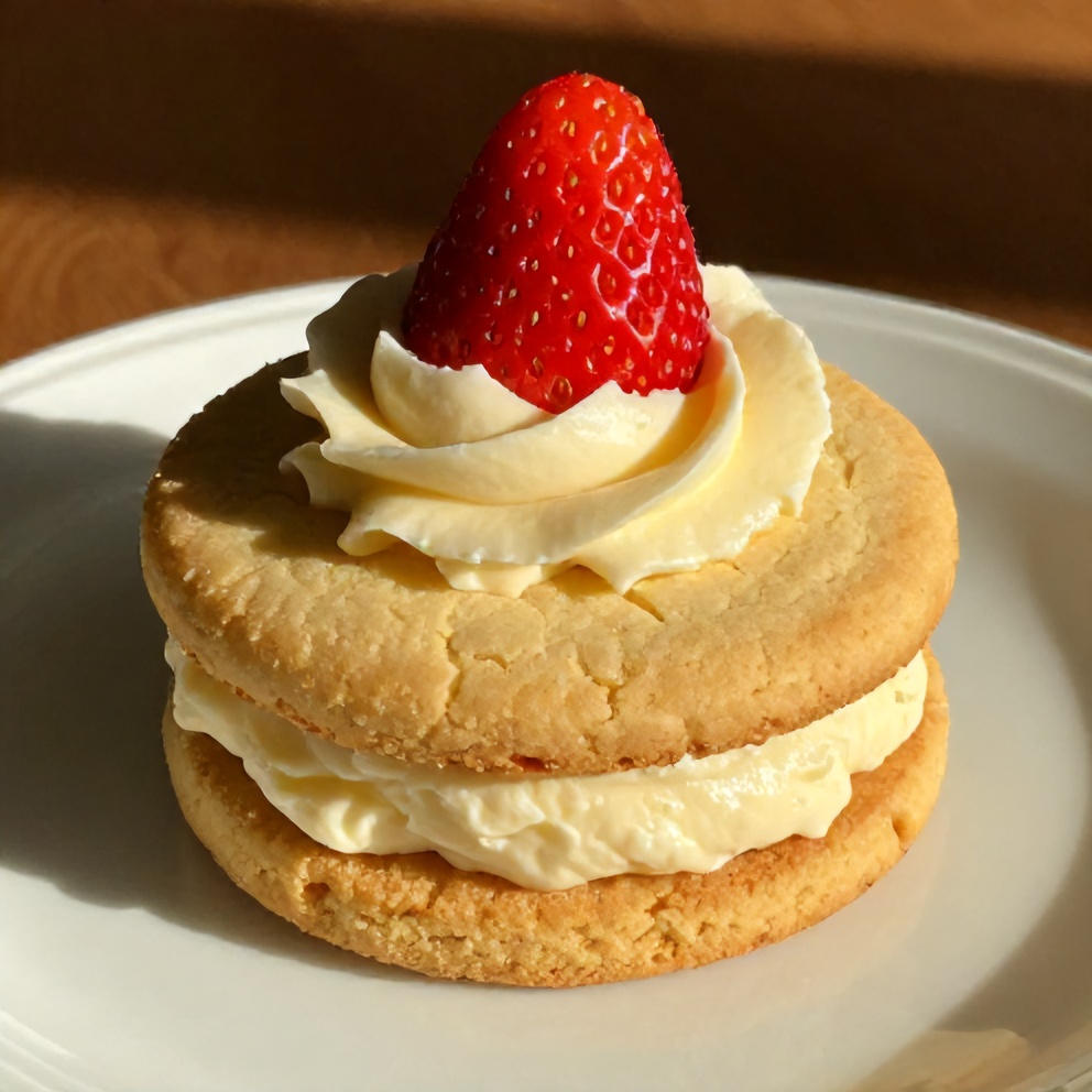 Strawberry Cheesecake Cookies with Cream Cheese Frosting