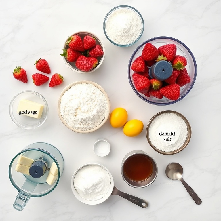 Strawberry Cheesecake Cookies Ingredients