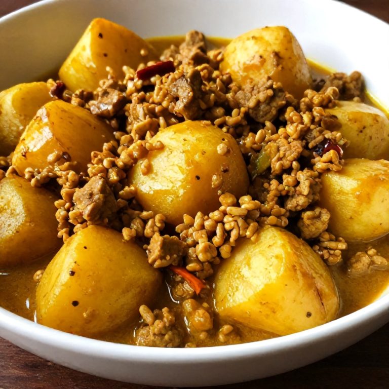 Easy Aloo Keema Recipe