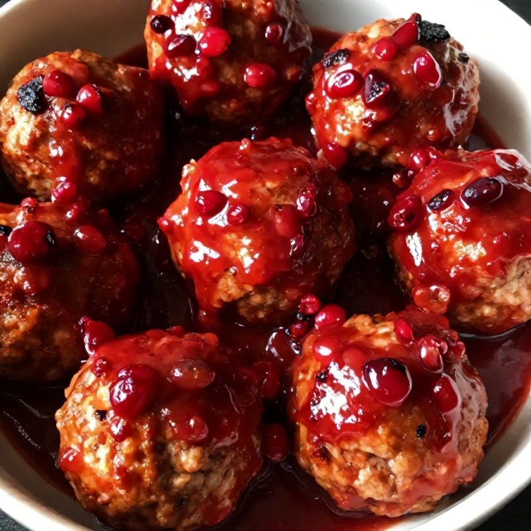 easy cranberry meatballs