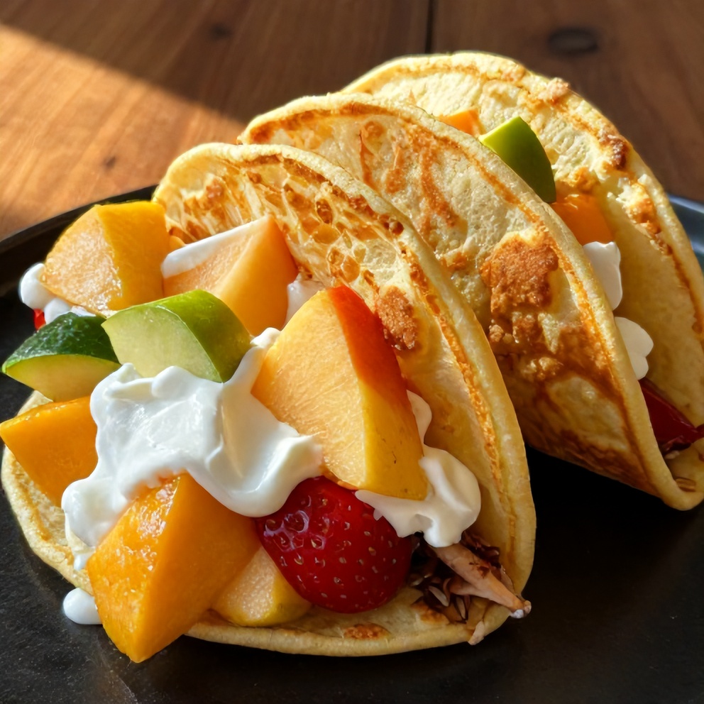 easy pancake tacos