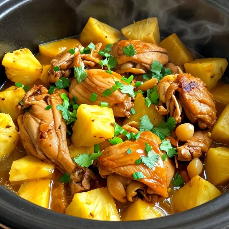 easy crockpot hawaiian chicken