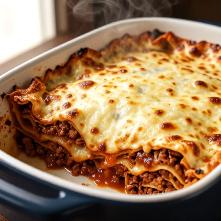 Easy Crockpot Lasagna