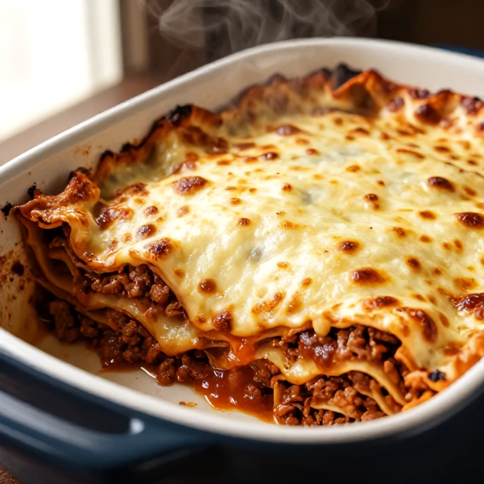 Easy Crockpot Lasagna