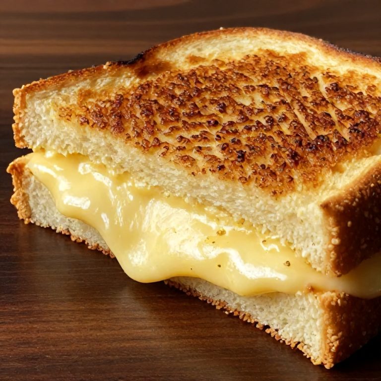 easy garlic bread grilled cheese