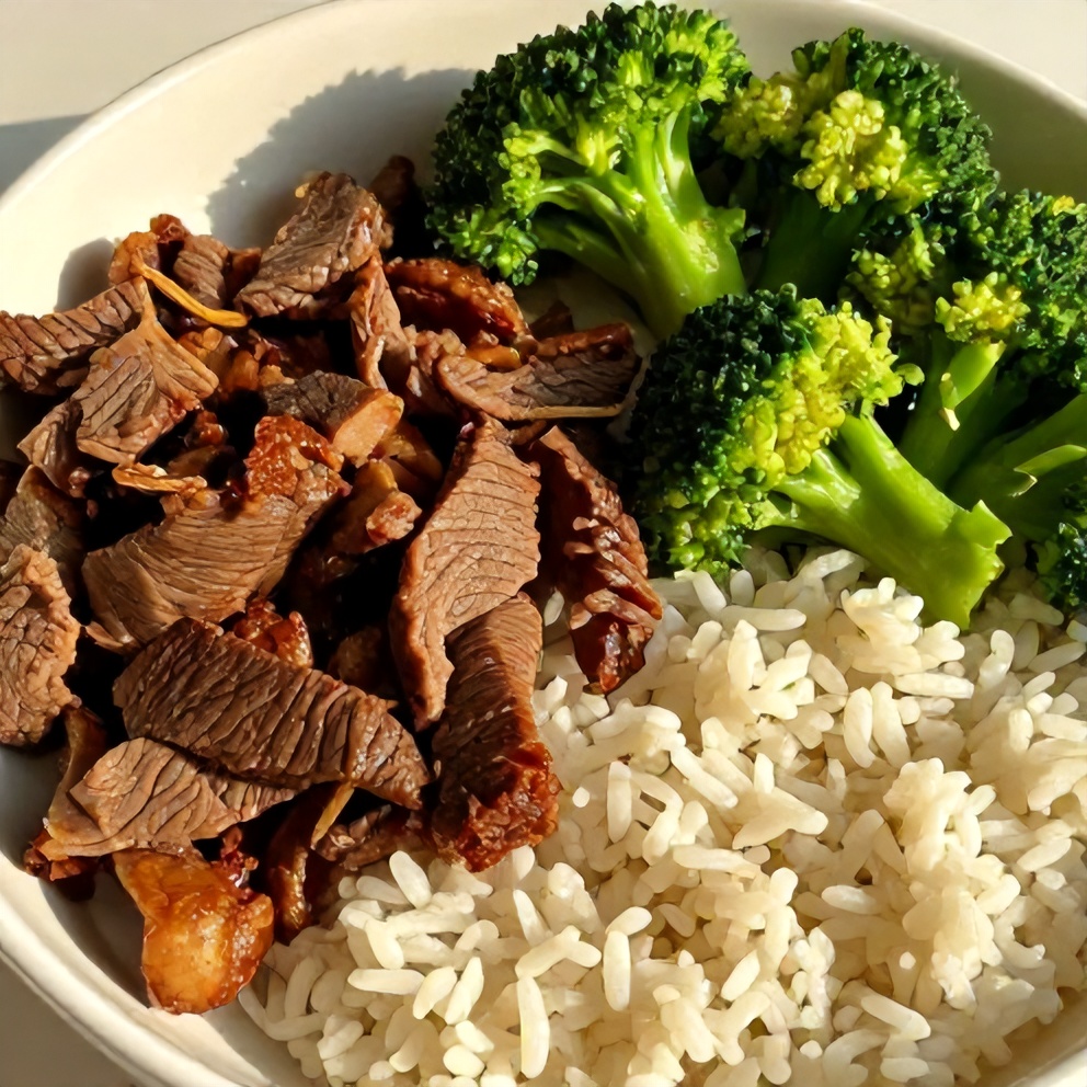 Beef and Broccoli Rice Bowls