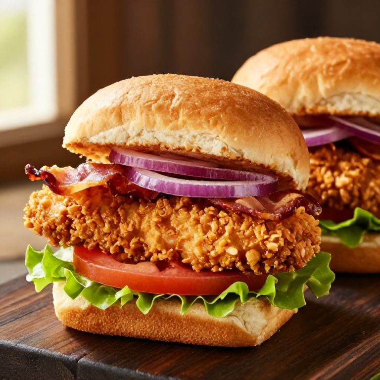 Easy Honey Mustard BLT Chicken Sliders