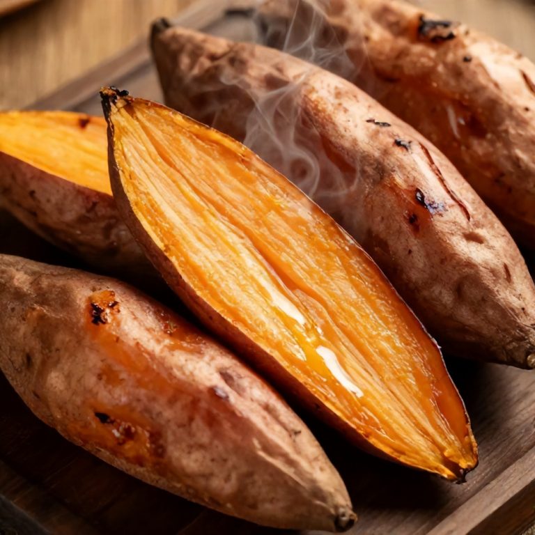 honey roasted sweet potatoes
