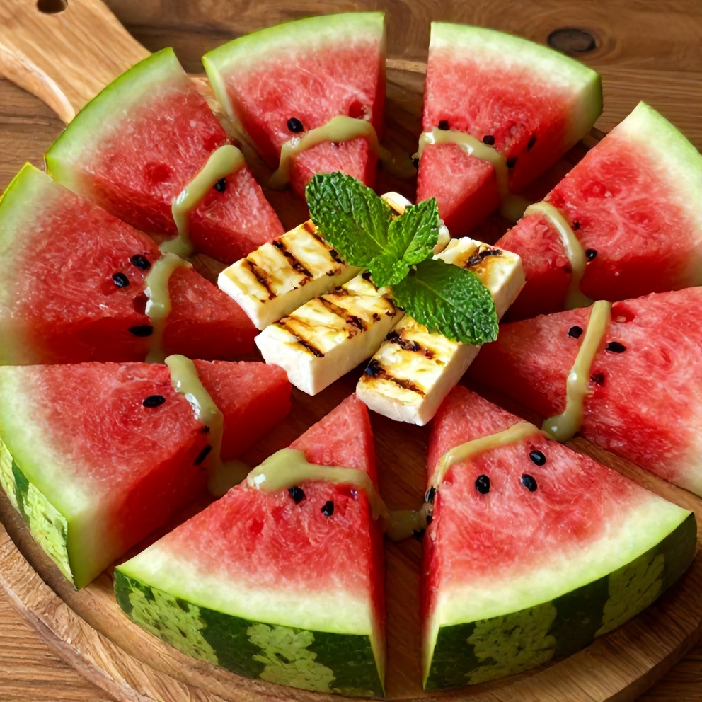 keto watermelon salad
