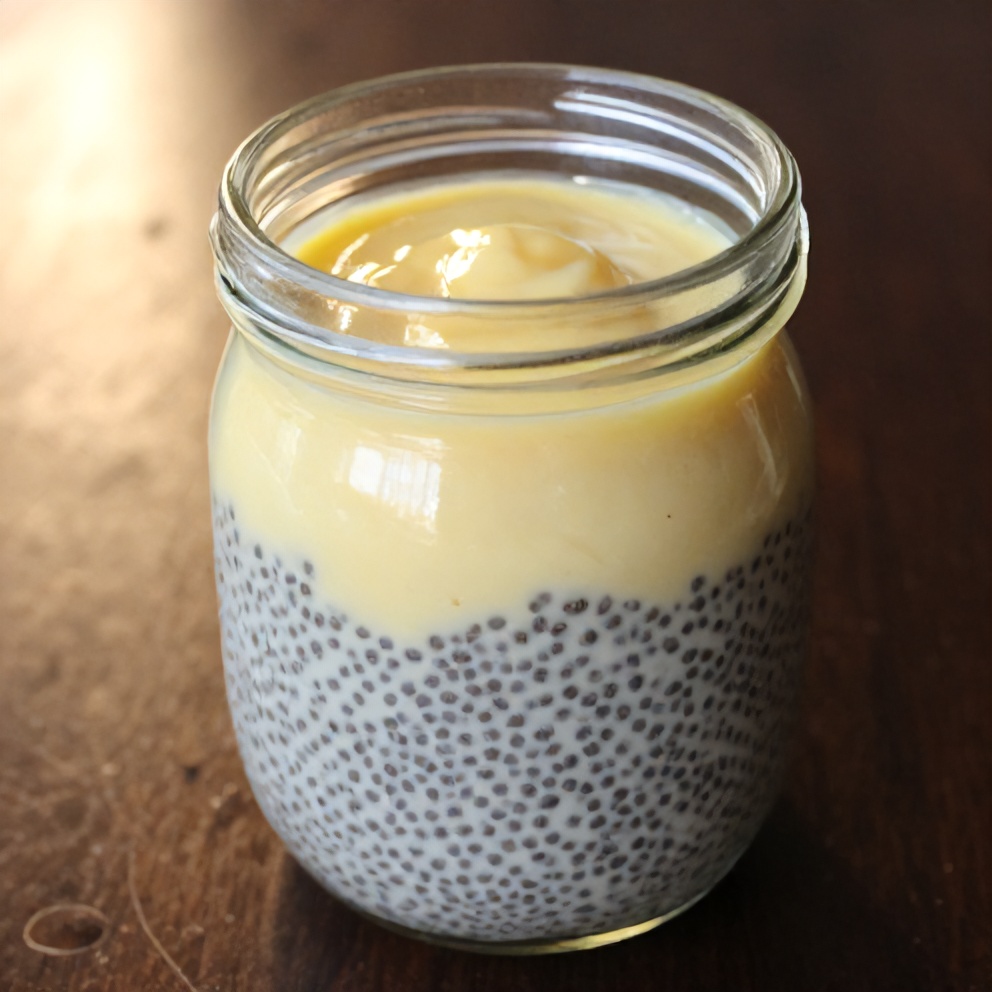 Easy Lemon Curd Chia Pudding