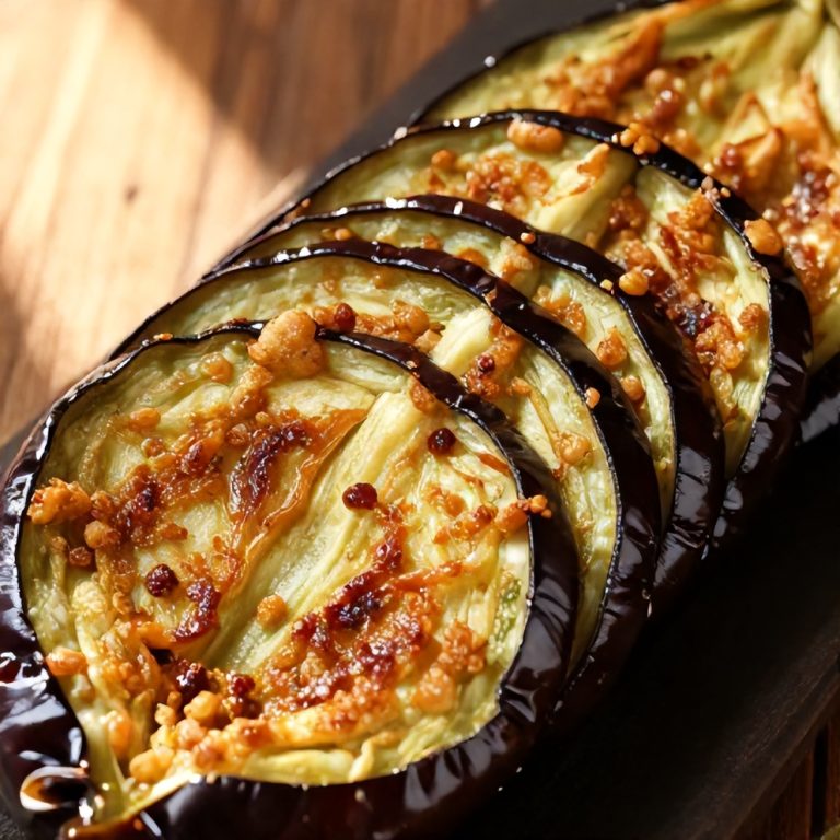Easy Miso Glazed Eggplant
