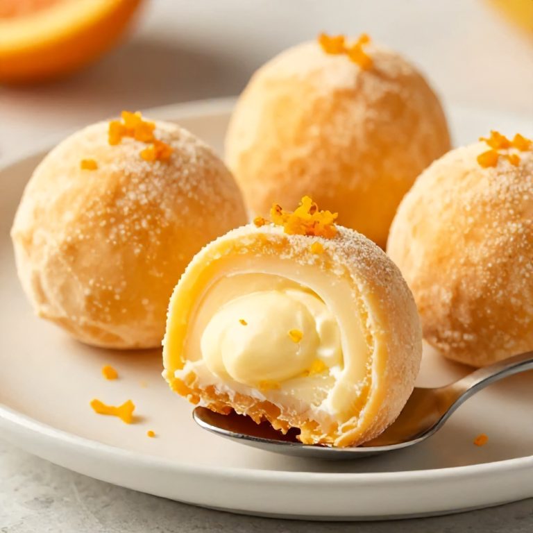Easy No Bake Orange Creamsicle Truffles