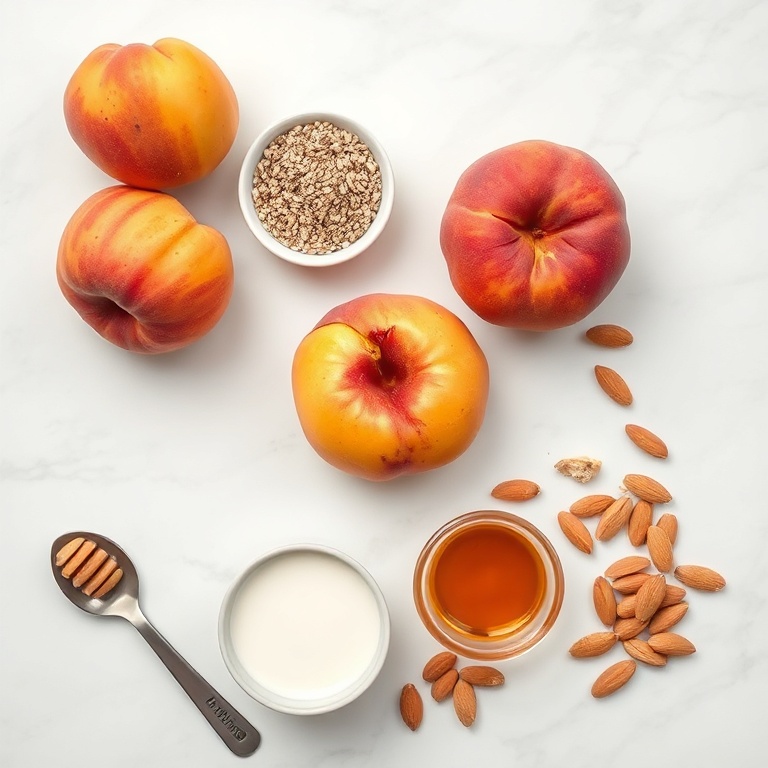 Peach Chia Pudding Ingredients