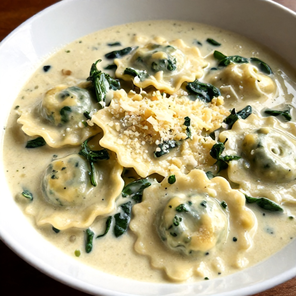 Easy Ravioli Soup