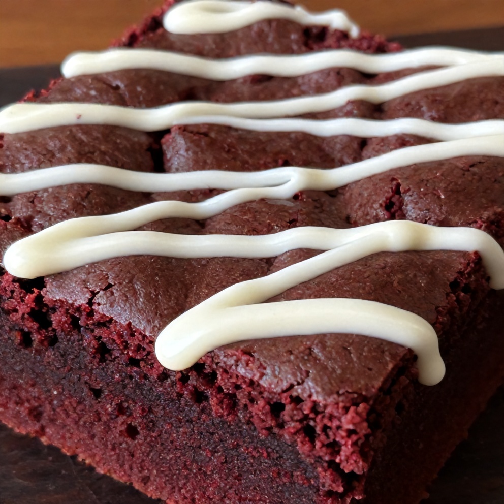 Easy Red Velvet Brownies