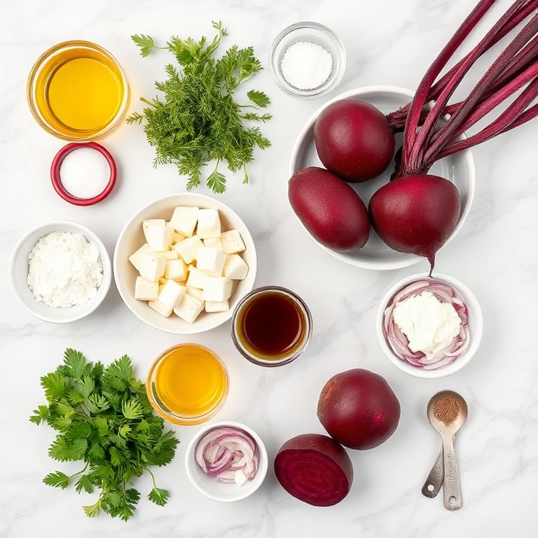 Roasted Beet Salad Ingredients