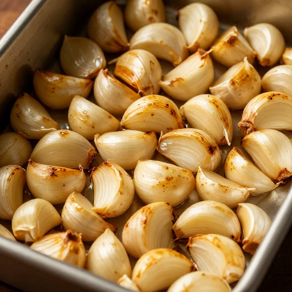easy roasted garlic