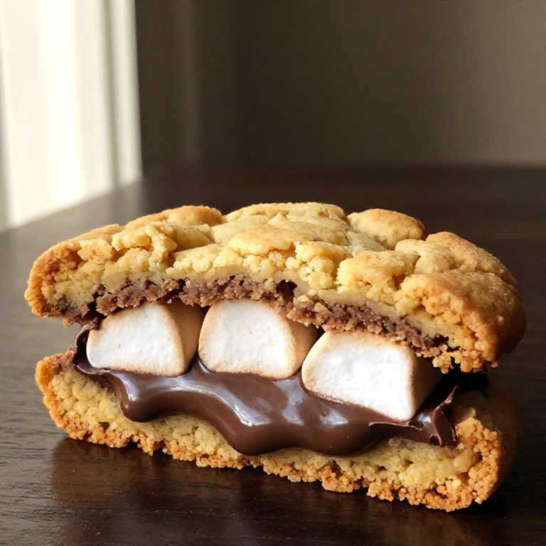 easy s'mores cookie cake