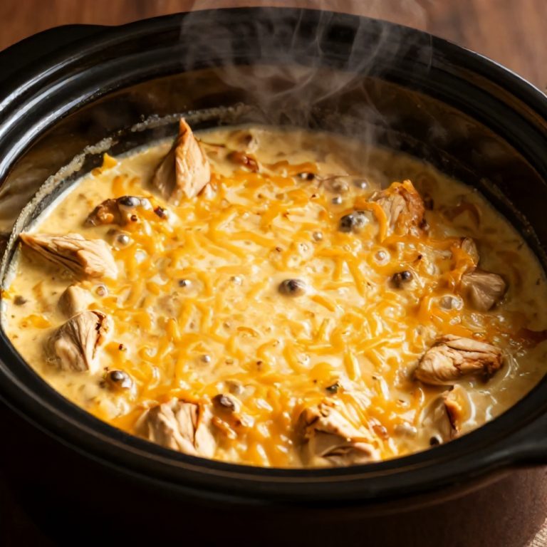 Easy Slow Cooker Buffalo Chicken Dip