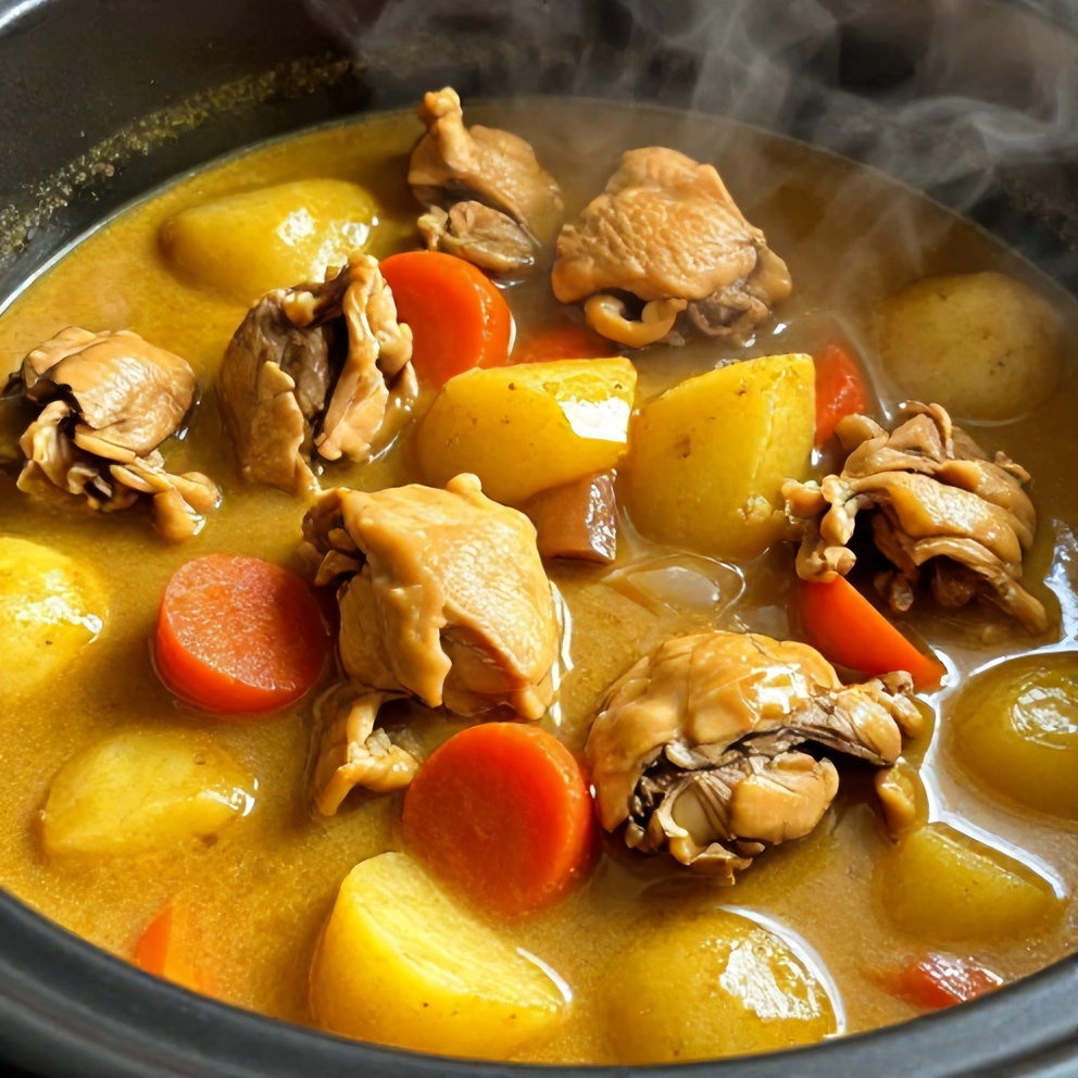 Easy Slow Cooker Chicken Curry