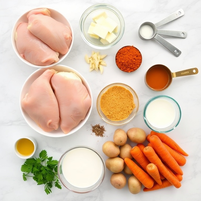 Slow Cooker Chicken Curry Ingredients
