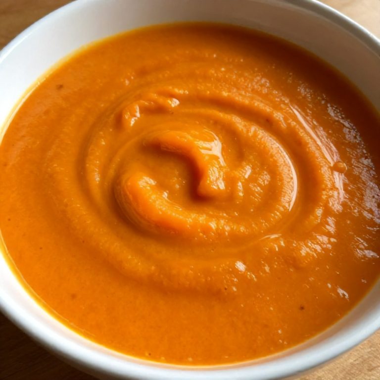 Easy Spicy Miso Carrot Soup
