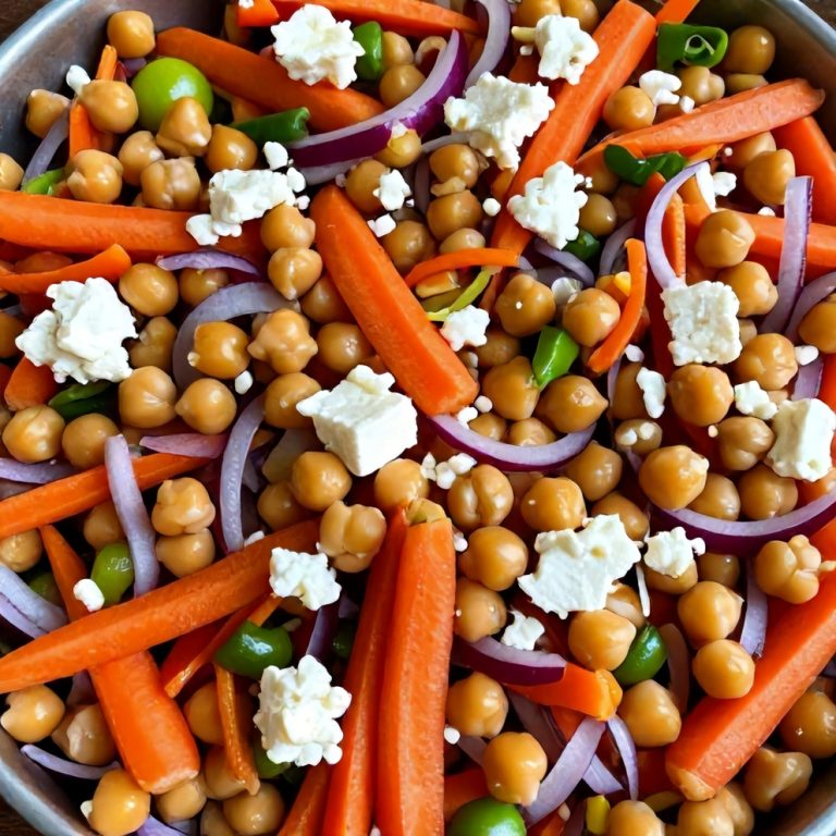 Easy Carrot Chickpea Salad