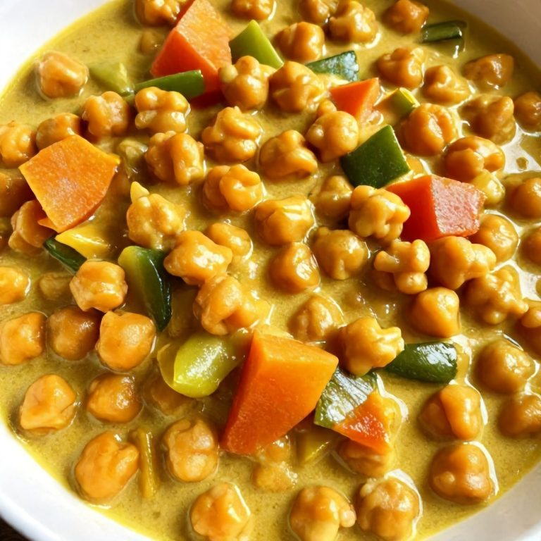 Easy Sweet Potato Chickpea Curry