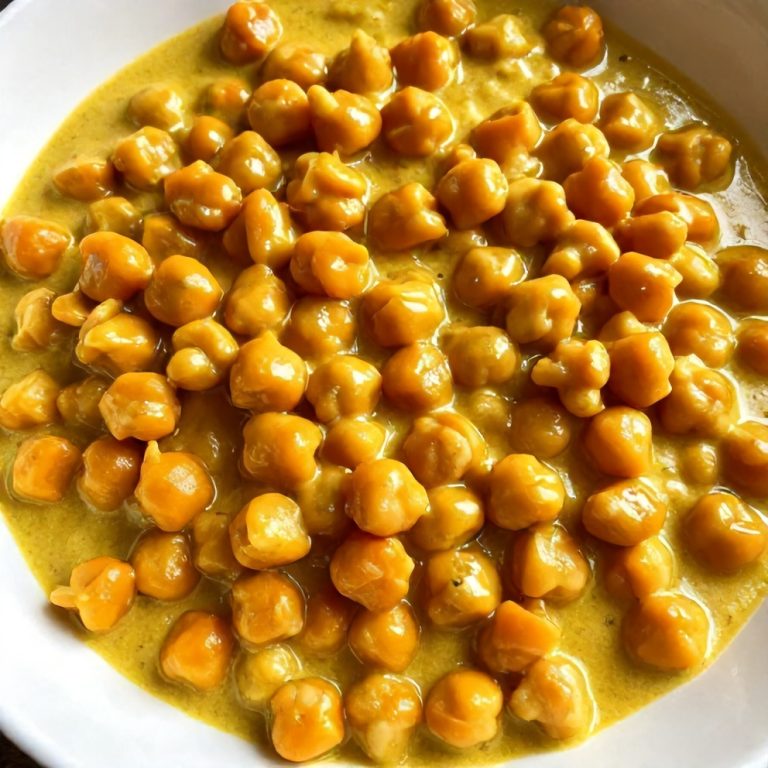 Easy Sweet Potato Chickpea Curry