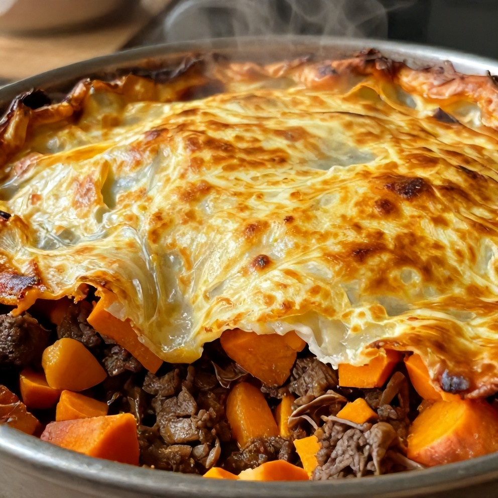 Easy Sweet Potato Shepherd’s Pie