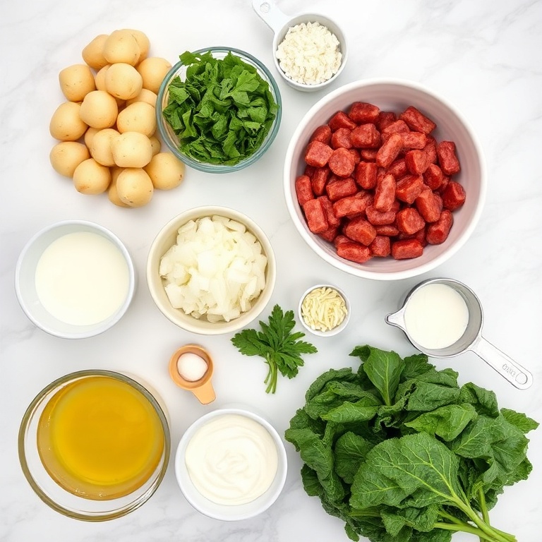 Zuppa Toscana Casserole Ingredients