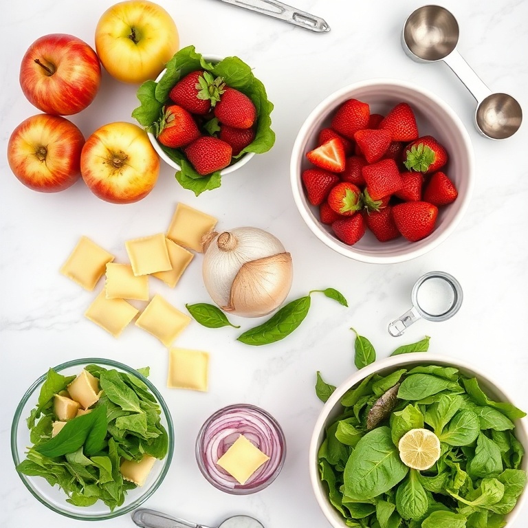 Apple Tortellini Salad Ingredients