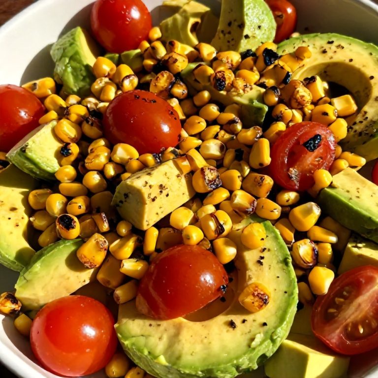 Grilled Corn Avocado Salad