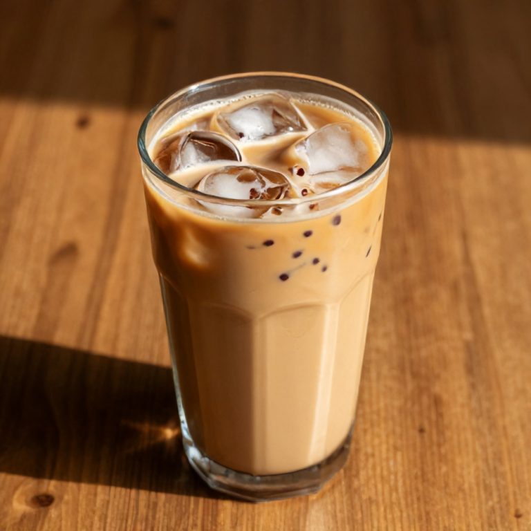 hibiscus cardamom iced latte
