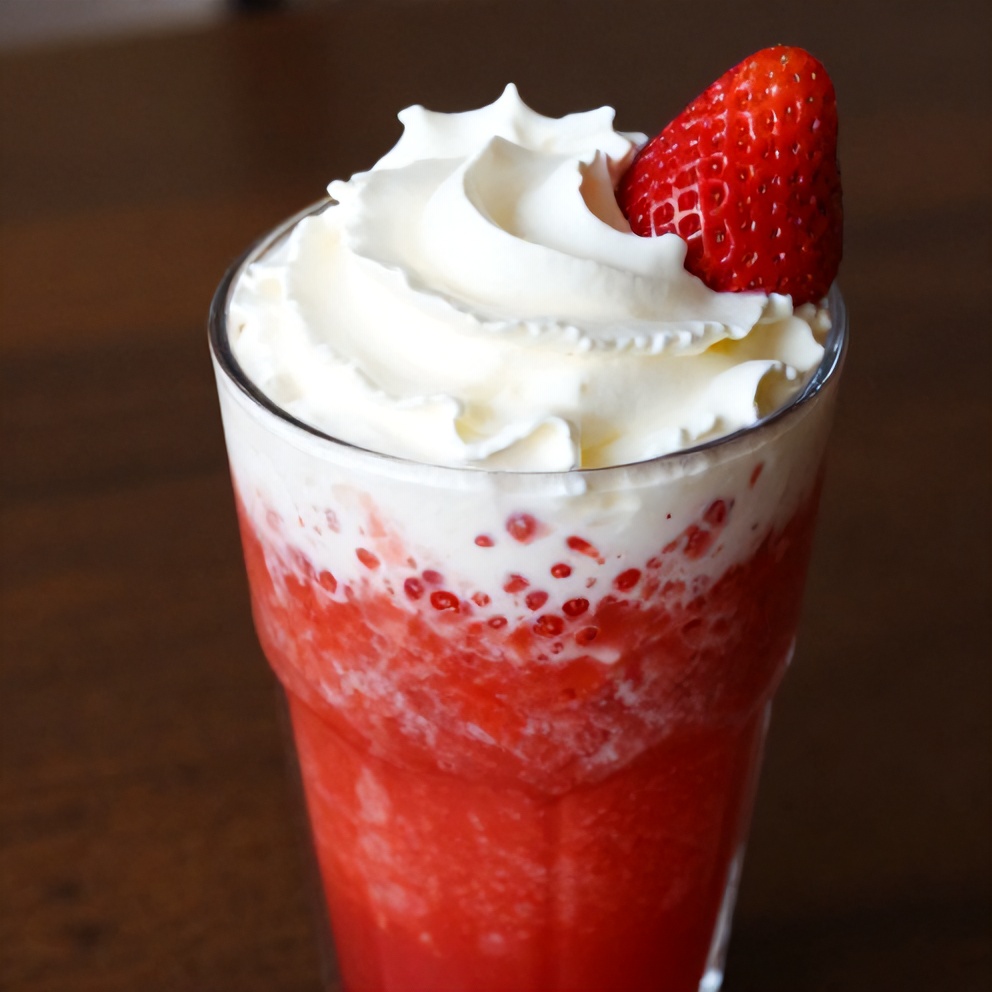 Korean strawberry milk
