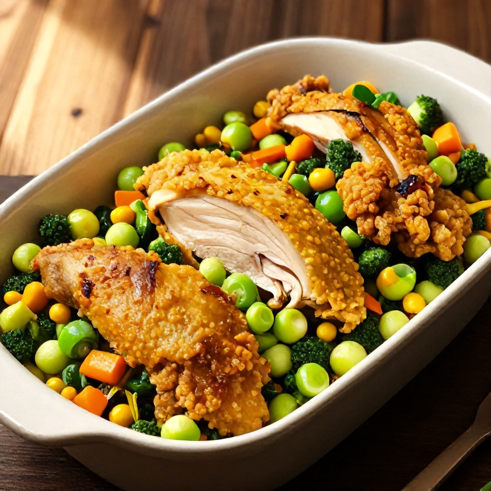 oven baked turmeric chicken