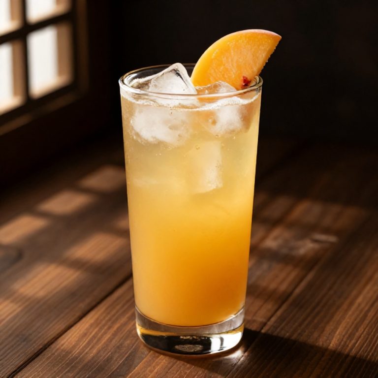peach ginger lemonade