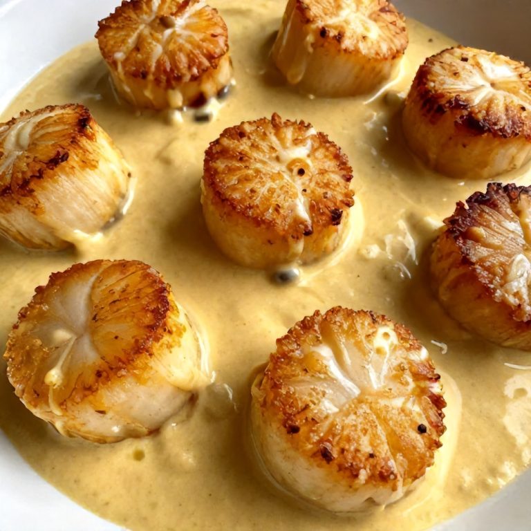 Quick Cajun Scallops