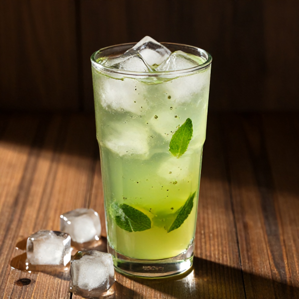 Refreshing Mint and Lemon Verbena Iced Tea